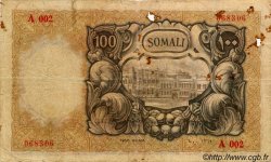 100 Somali ITALIE  1950 P.15a B+