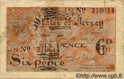 6 pence JERSEY  1941 P.01a TB+