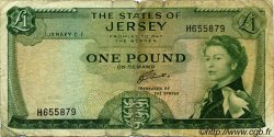 1 Pound JERSEY  1963 P.08b B