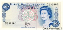 50 New Pence ÎLE DE MAN  1979 P.33a NEUF