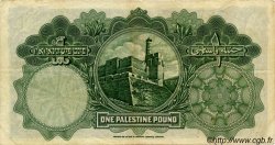 1 Pound PALESTINE  1939 P.07c TTB+