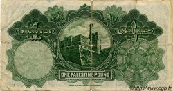 1 Pound PALESTINE  1939 P.07c B
