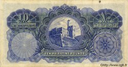 10 Pounds PALESTINE  1929 P.09b TTB