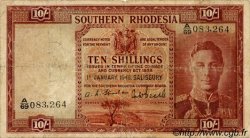 10 Shillings RHODÉSIE DU SUD  1948 P.09d B