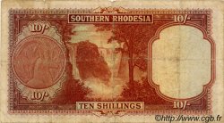 10 Shillings RHODÉSIE DU SUD  1948 P.09d B