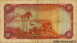 10 Shillings RHODÉSIE ET NYASSALAND  1961 P.20b B+