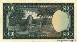 10 Dollars RHODÉSIE  1973 P.33f SUP