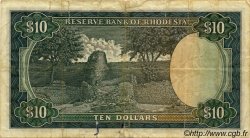 10 Dollars RHODÉSIE  1979 P.41a B