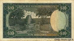 10 Dollars RHODÉSIE  1979 P.41a TB