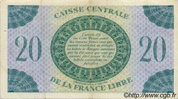 20 Francs SAINT PIERRE ET MIQUELON  1943 P.12 TTB+