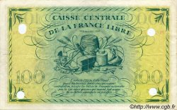 100 Francs SAINT PIERRE ET MIQUELON  1943 P.13 TTB+