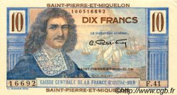 10 Francs Colbert SAINT PIERRE ET MIQUELON  1946 P.23 SPL