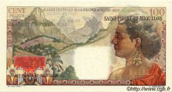 100 Francs La Bourdonnais SAINT PIERRE ET MIQUELON  1946 P.26 SPL