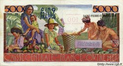 100 NF sur 5000 Francs



 SAINT PIERRE ET MIQUELON  1960 P.35 TTB