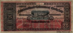 25 Cents TERRE-NEUVE  1911 P.A09 TTB+