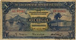 1 Dollar TRINIDAD et TOBAGO  1939 P.05b TB