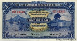 1 Dollar TRINIDAD et TOBAGO  1939 P.05b SUP à SPL