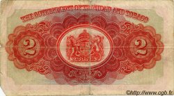 2 Dollars TRINIDAD et TOBAGO  1935 P.06a TB