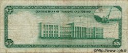 5 Dollars TRINIDAD et TOBAGO  1964 P.27b TB