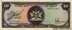 10 Dollars TRINIDAD et TOBAGO  1977 P.32a pr.TTB
