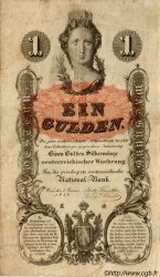 1 Gulden AUTRICHE  1858 P.A084 pr.TTB