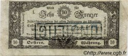 10 Kreuzer AUTRICHE  1860 P.A095 pr.TTB