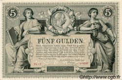 5 Gulden AUTRICHE  1881 P.A154 SPL