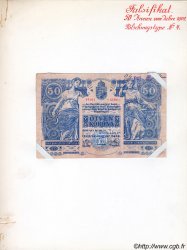 50 Kronen Faux AUTRICHE  1902 P.006x TB