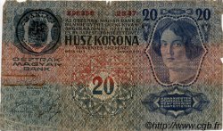 20 Kronen AUTRICHE  1913 P.013 B
