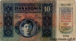 10 Kronen AUTRICHE  1915 P.019 B+