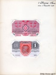 1 Krone Spécimen AUTRICHE  1916 P.020s SPL+