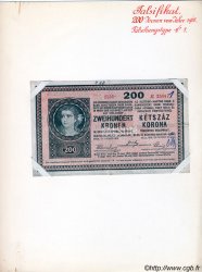 200 Kronen faux Faux AUTRICHE  1918 P.024x TTB