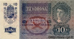 10 Kronen Spécimen AUTRICHE  1920 P.043s NEUF