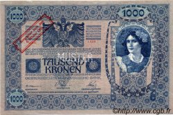 1000 Kronen Spécimen AUTRICHE  1920 P.048s NEUF