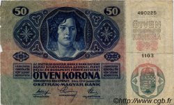 50 Kronen AUTRICHE 1919 P.054a B
