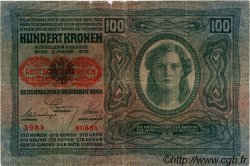 100 Kronen AUTRICHE  1919 P.056 B