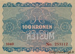 100 Kronen Spécimen AUTRICHE  1922 P.077s NEUF