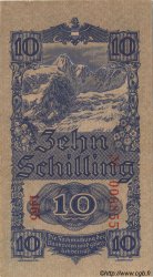 10 Schilling AUTRICHE  1945 P.114 SUP