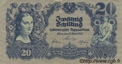 20 Schilling AUTRICHE  1945 P.116 TB