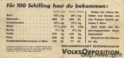 100 Schilling AUTRICHE  1953 P.132var TTB