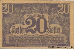 20 Heller AUTRICHE  1920 PS.115d TTB