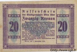 20 Kronen AUTRICHE Vienne 1918 -- TTB+
