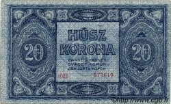 20 Korona HONGRIE  1919 P.038a SPL