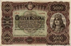 5000 Korona HONGRIE  1920 P.067 TTB+