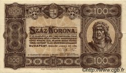 100 Korona HONGRIE  1923 P.073a SUP