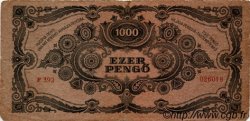 1000 Pengö HONGRIE  1945 P.118b TB