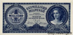 1000000000 Milpengö HONGRIE  1946 P.131 pr.NEUF
