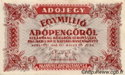 1000000 Adopengö HONGRIE  1946 P.140c SPL