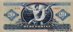20 Forint HONGRIE  1957 P.169a SPL+