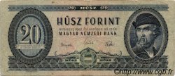 20 Forint HONGRIE  1962 P.169c B+
